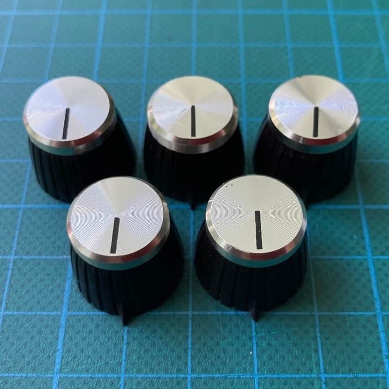 Marshall Pointer Knobs - Vintage 1976-1984 JMP & JCM800 Dials Grub Screw image 1