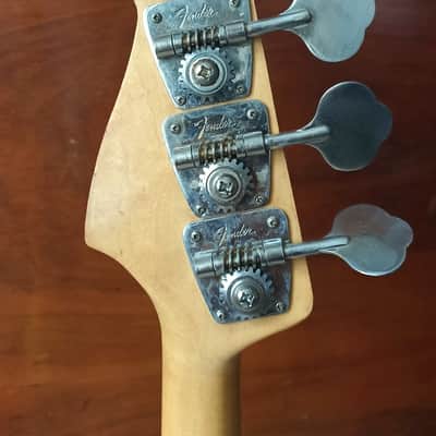 Fender Jazz bass 1973 Lake placid blue refin image 12