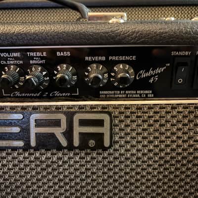 Rivera Clubster 45 45-Watt 1x12" Guitar Combo image 3