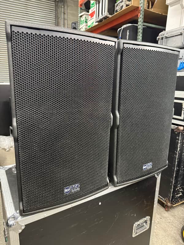 RCF  TT5-A II  — Pair with Flight Case image 1