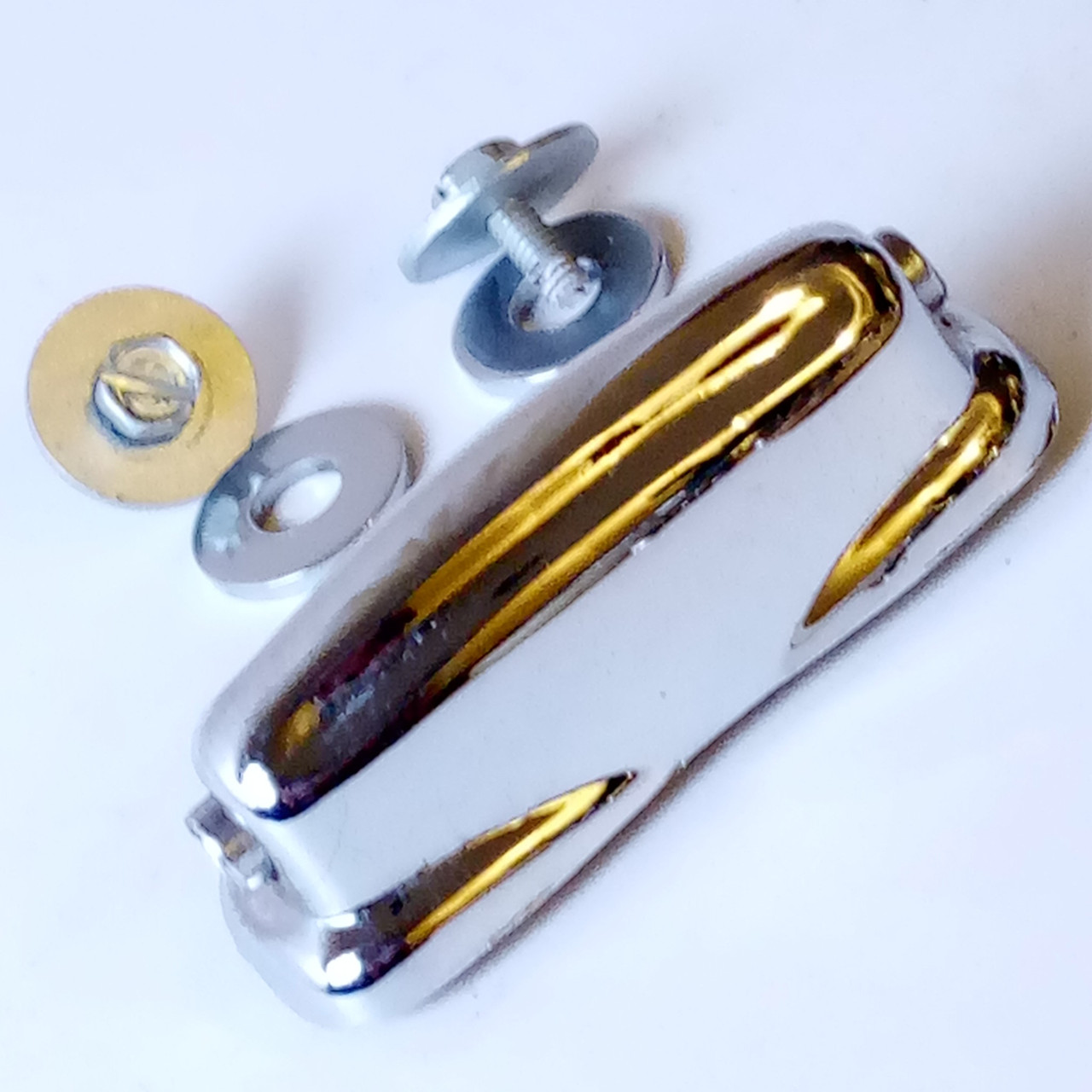 Slingerland 1+Metal Shell Snare Drum Lugs Center Vintage60 Chrome Festival/Krupa — main photograph
