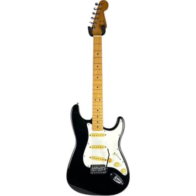 Fender Japan ST-STD Stratocaster 1987-1988 - Black - Vintage image 3