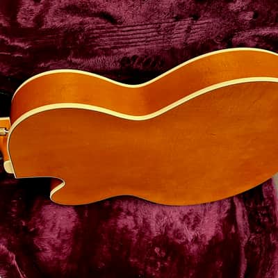 Gretsch G6120T-55 Vintage Select '55 Chet Atkins Hollow Body with Bigsby 2016 - Present - Vintage Orange Stain image 23