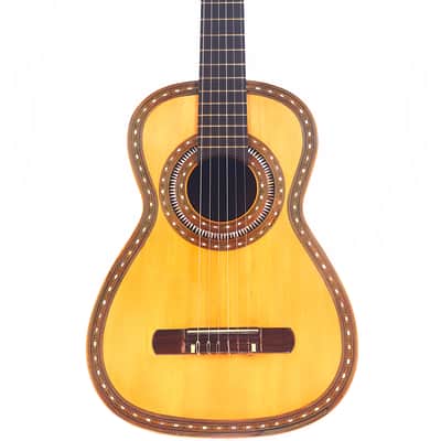 Francisco Pau ~1890 early Spanish guitar in Torres Style - outstanding sound and exceptional construction details - check video! image 1