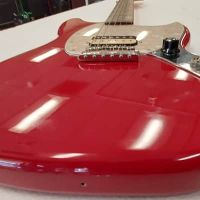 Immagine Mexican Fender Player Mustang 90 Red Custom Modified Single Pick-Up - 10