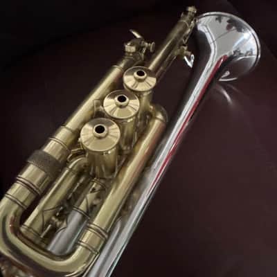 King Silvertone Bb Cornet (1948) SN 288332 (silver plated) (100% new clear lacquer) image 18