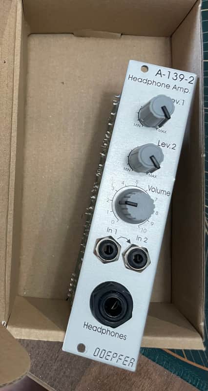 Doepfer A-139-2 Headphone Amplifier 2010s - Silver image 1