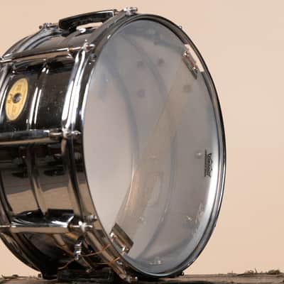 2010s Pearl 6.5x14 Steel Sensitone Snare Drum image 12