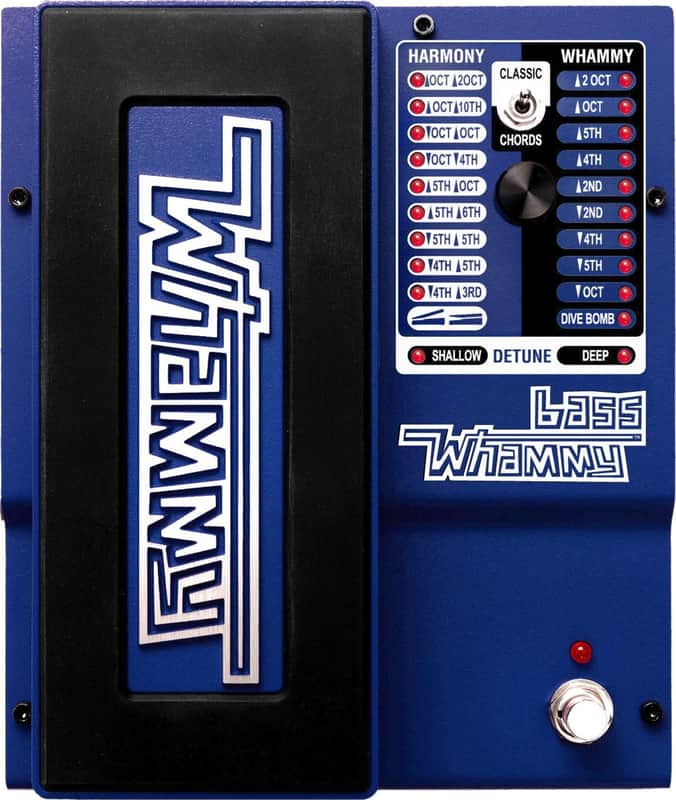 DigiTech Bass Whammy Pitch Shifter Bass Effects Pedal image 1