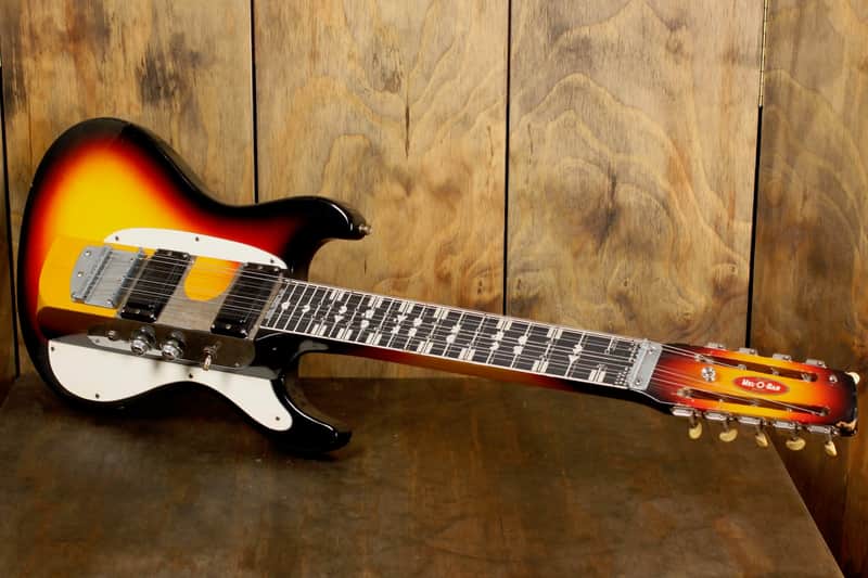 Mosrite Melobar 10 String 1967-1969 3-Color Sunburst image 1