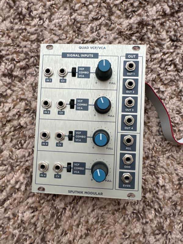Sputnik Modular Quad VCF/VCA 2010s - Silver image 1