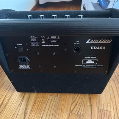 EDA50 Electronic Drum Amplifier – 2-Channel, 1x10", 50W – Like New image 2