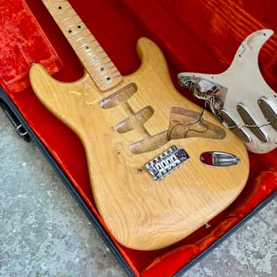Fender Stratocaster 1974 - Natural original vintage USA image 15