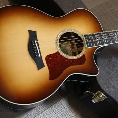 Minty! 2017 Taylor 414ce Custom Special Edition Rosewood Spruce Acoustic Guitar Sunburst + OHSC image 2