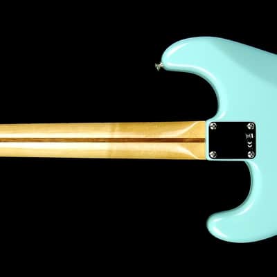 New! Fender MIM Classic Series '50s Stratocaster Electric Guitar - Daphne Blue image 4