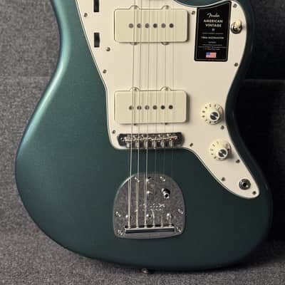 Fender American Vintage II 1966 Jazzmaster Sherwood Green Metallic image 3