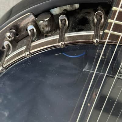 Dean Backwoods 6 Acoustic-Electric 6-String Banjo 2010s - Black Gloss image 8