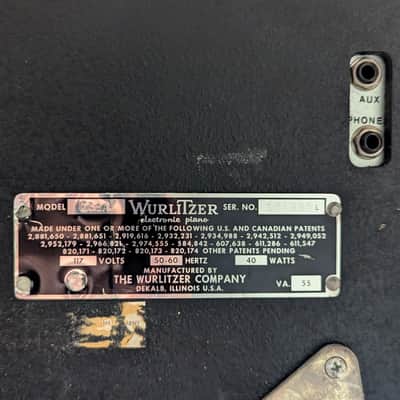 1976 Wurlitzer Model 200A image 6