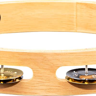 Meinl TA1M-SNT Wood Single Row Tambourine image 4