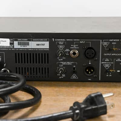 Mackie M-1200 FR Series 2-Channel Power Amplifier CG0145A image 7