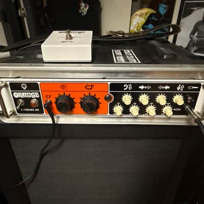 Orange 4 Stroke 300 Bass Head 2010s - White image 1