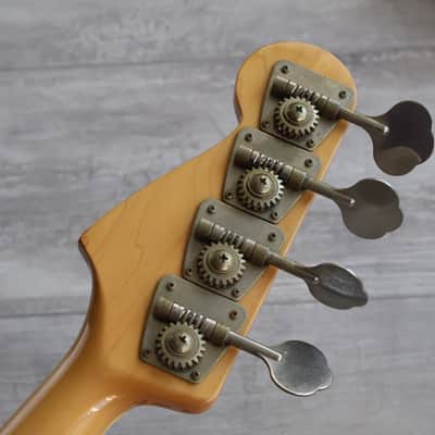 1999 Fender Japan JB75 '75 Reissue Jazz Bass (Fiesta Red) image 16