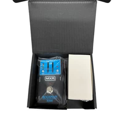MXR MX100 Rockman X100 Analog Tone Processor 2025 - Present - Black / Blue image 2