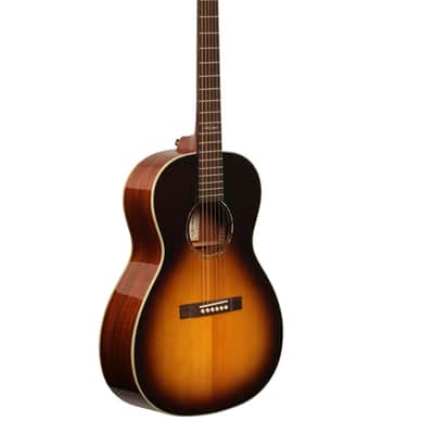 Alvarez Delta00E Grand Concert Acoustic Electric Tobacco Sunburst image 8