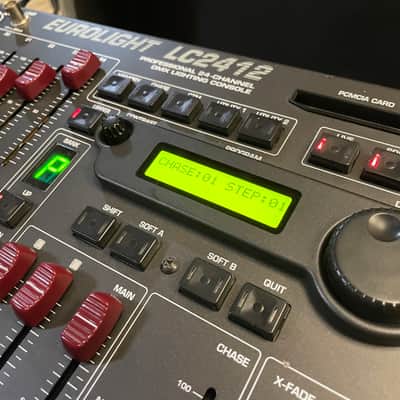 DMX controller Eurolight LC2412 con flightcase image 2