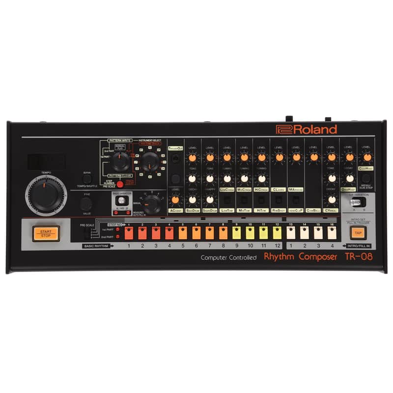 Roland TR-08 Boutique Rhythm Composer/Drum Sound Module image 1