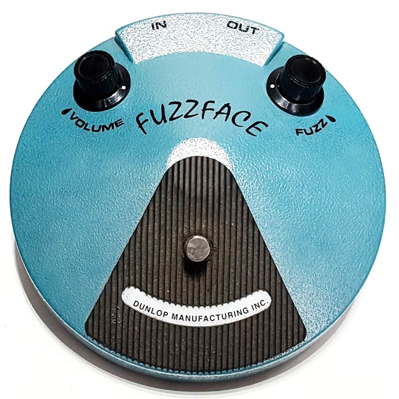 Dunlop Jimi Hendrix Fuzz Face JH-1 Blue BC108 Silicon Pedal | Reverb