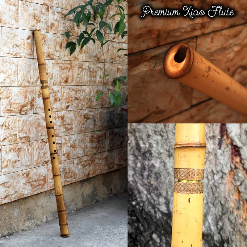 Premium 8-Hole Bamboo Xiao Flute – Handcrafted 2-Piece Design | Reverb