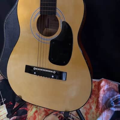 Harmony H5422 1970s Vintage Parlor Acoustic Guitar image 2