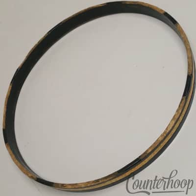 *Slingerland 15"1-Ply Gold Sparkle Maple Wood Hoop/Rim Snare/Tom Drum 60s Batter image 1