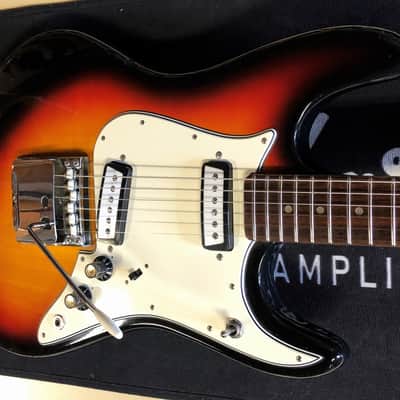 Belle Aria  1802T fabriquée à la fin des années 60 au Japon idem Epiphone ET-270 Kurt Cobain NIRVANA image 9