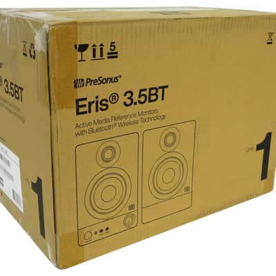 Pair Presonus Eris 3.5BT 2nd Gen 3.5" Studio Monitors Speakers w/Bluetooth+Mixer image 6