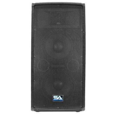 Pair Dual 10" PA DJ Speakers 600 Watts ~Pro Audio Band image 3