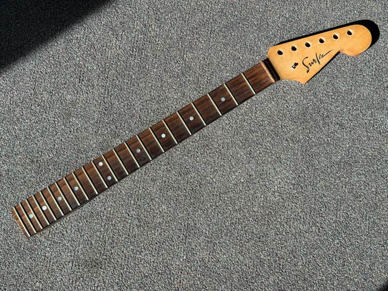 Surles Custom Strat Neck - Relic w/ Brass Frets! image 1