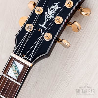 1990 Greco RS-90 Clear Sound Project Vintage Semi-Hollow ES-Style Guitar Sunburst, Japan Fujigen image 4