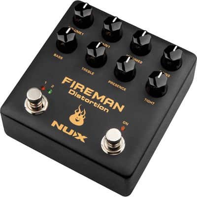 Nux FIREMAN Pédale distorsion double type brown sound moderne image 3
