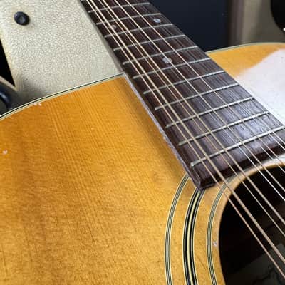 Pro Martin D-2812 Style Dreadnought Model D220 Made in Japan - 1970's image 18