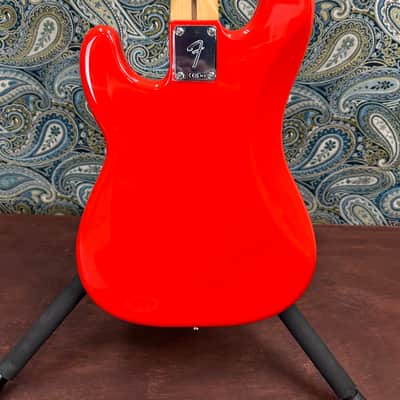 Fender Player Series II Precison Bass Coral Red image 5
