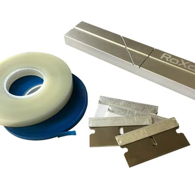 RoXdon Cassette Tape Splicing Block + Splicing Tape + Hold Down Tape, Repair Kit image 2