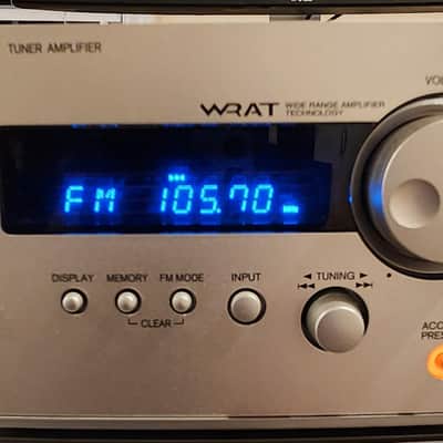 Onkyo Onkyo R-801A Stereo AM-FM Tuner Amplifier and CD recorder 90s image 4
