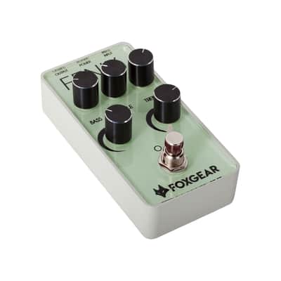 Mint Foxgear Fenix Overdrive / Distortion Guitar Effects Pedal w/ Three Band EQ image 2
