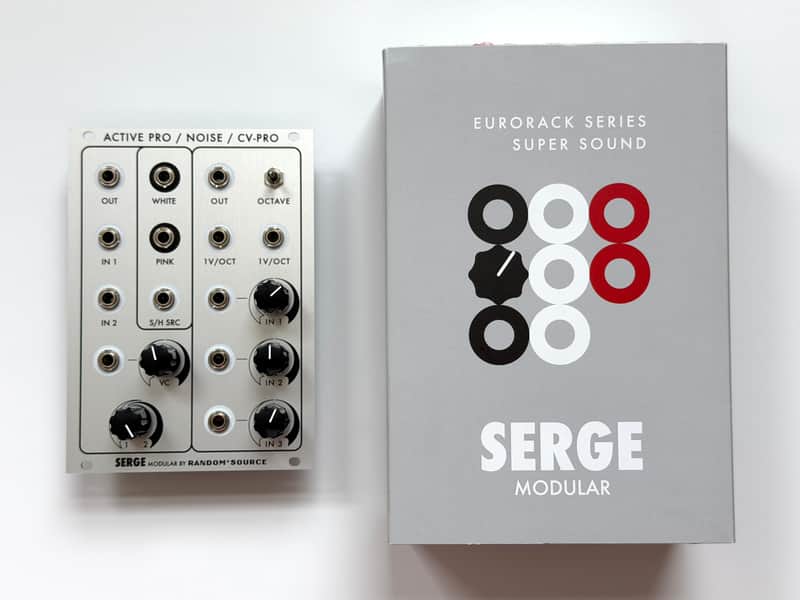 Serge Modular Active Pro / Noise / CV-Pro Eurorack Module Like New w/Box Random Source image 1