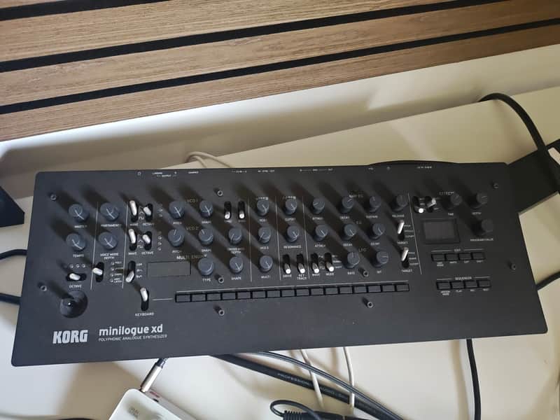 Korg Minilogue XD Module 2019 - Present - Black image 1