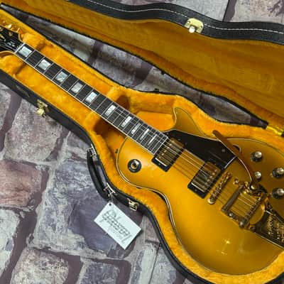 Gibson Custom Shop 1968 Les Paul Custom Double Gold Bigsby Murphy Ultra Light Aged New Unplayed Auth Dlr 10lb 8oz #968 image 12