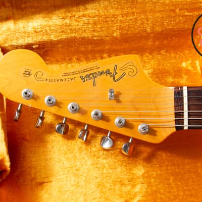 2003 Fender American Vintage ’62 AVRI Jazzmaster – Ocean Turquoise – OHSC image 3