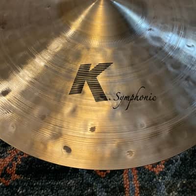 Mint Zildjian 20" K Symphonics Traditional Series   Pair image 8
